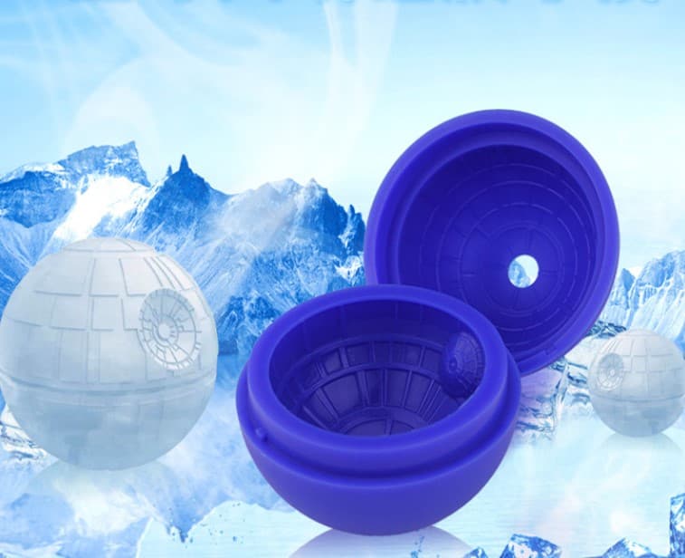 Round large custom silicone starwars whiskey ice ball
