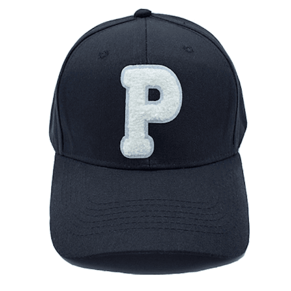 Hat with Chenille Patch