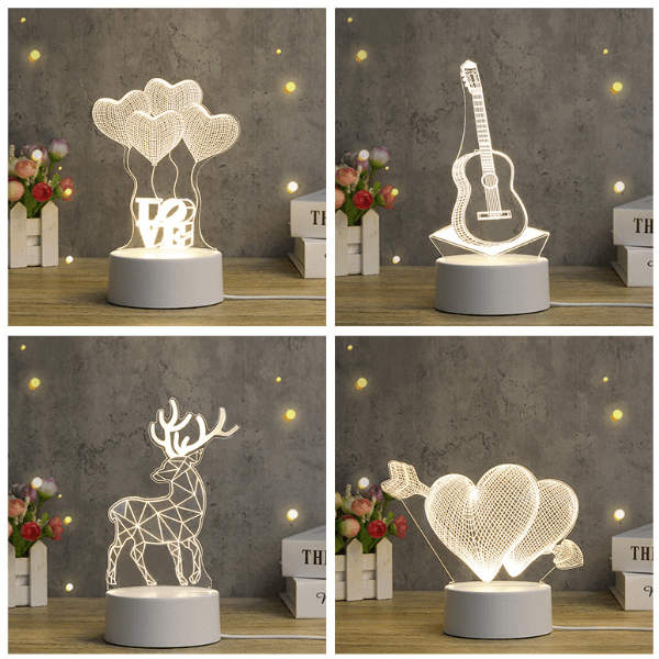 3D Creative Visualization Lamp