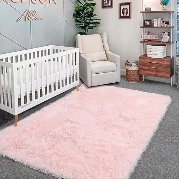 Fluffy rugs
