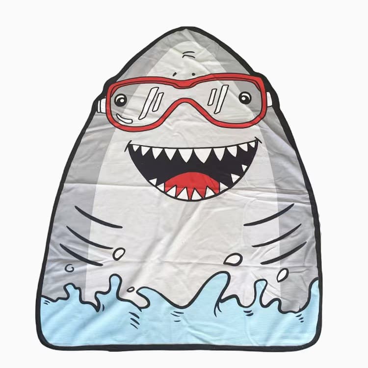 Die-cut Beach Towel
