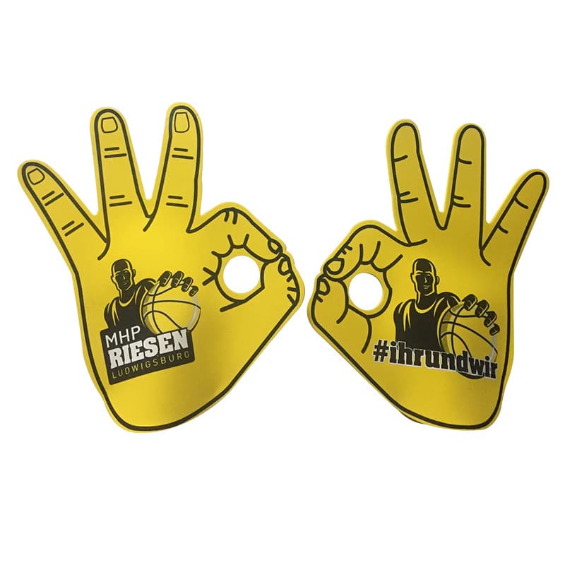 Heat Transfer Foam Finger