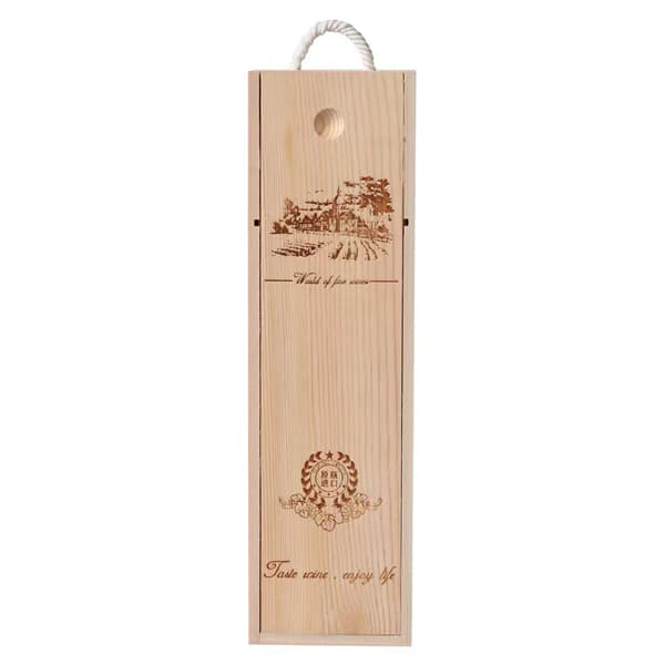 Wine Bottle Wooden Box