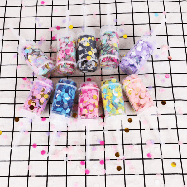PP Confetti Poppers Push Pop