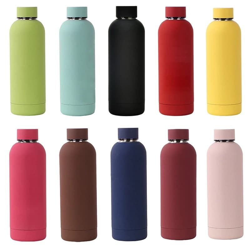 Outdoor Portable Car Sports Frosted Water Bottle