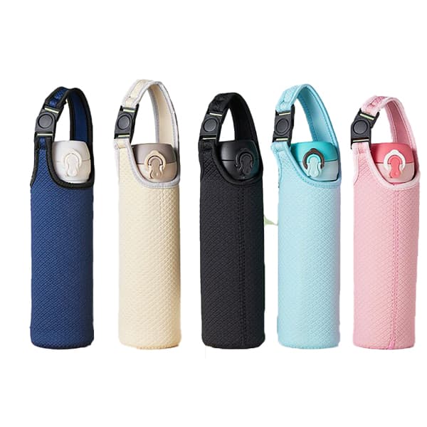 Diamond Embossed Neoprene Thermos Bottle Sleeve