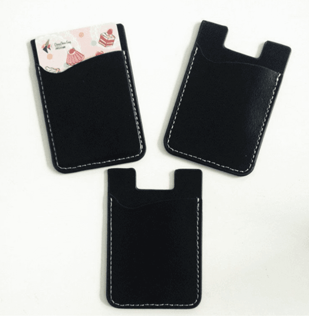 stick on credit card holder wallet